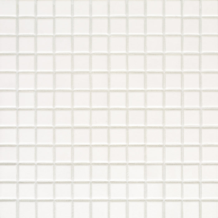 Modwalls Mediterranean Mosaic Porcelain Tile | Athens Blend Matte | White | Colorful Modern & Midcentury tile for bathrooms, kitchens, backsplashes, showers, floors, pools & outdoors.