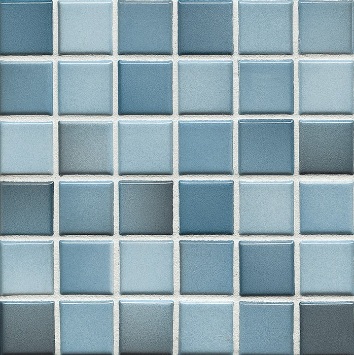 Sample of Mediterranean Mosaic Tile | Barcelona Blend Gloss