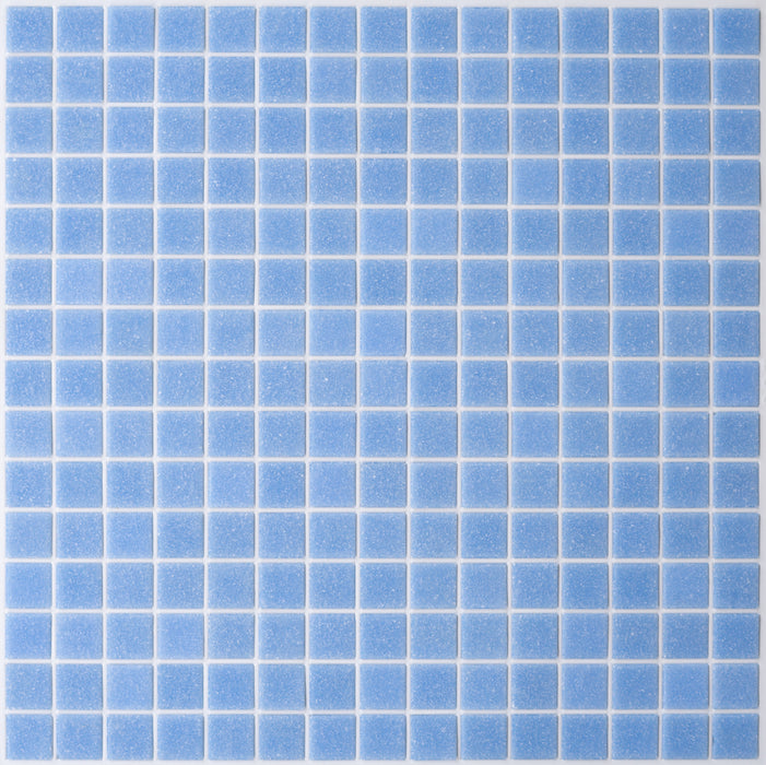 Modwalls Brio Glass Mosaic Tile | Iris | Purple Blue | Colorful Modern & Midcentury glass tile for kitchens, bathrooms, backsplashes, showers, pools & outdoors.