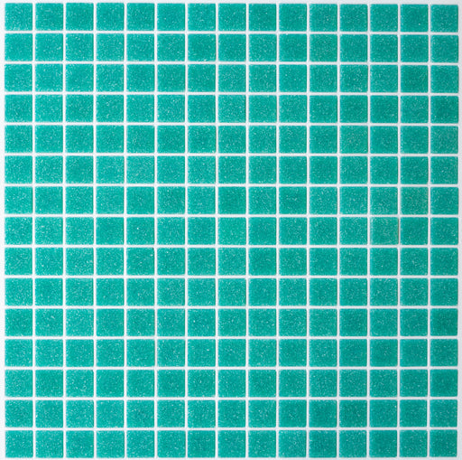 Modwalls Brio Glass Mosaic Tile | Tropic | Green |  Colorful Modern & Midcentury glass tile for kitchens, bathrooms, backsplashes, showers, pools & outdoors.
