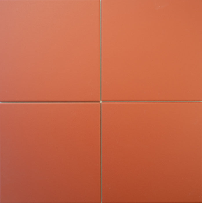 Modwalls ColorBlock 8 Porcelain Tile | Canyon | Red tile | Colorful Modern & Midcentury tile for bathrooms, kitchens, backsplashes, showers, floors, pools & outdoors.