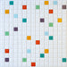 Modwalls Brio Glass Mosaic Tile | Palm Springs Blend | Colorful Modern & Midcentury glass tile for kitchens, bathrooms, backsplashes, showers, floors, pools & outdoors. 