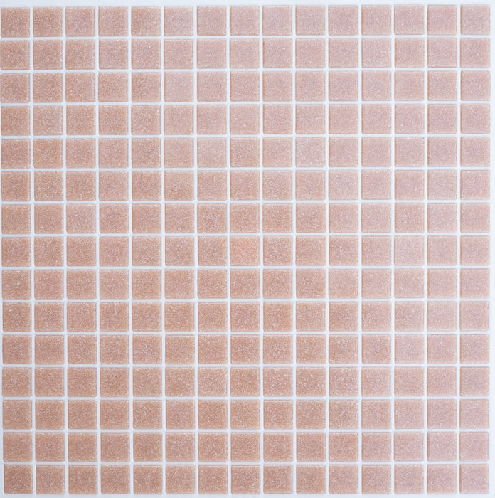 Modwalls Brio Glass Mosaic Tile | Cupcake | Pink | Colorful Modern & Midcentury glass tile for kitchens, bathrooms, backsplashes, showers, pools & outdoors.