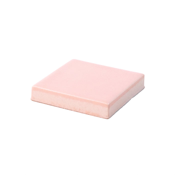 Color Chip Sample | Kiln Ceramic | Flamingo Matte