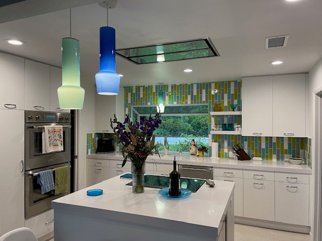 Modwalls Fresco Handmade Ceramic Tile | Modern & Midcentury tile for backsplashes, kitchens, bathrooms, showers & feature areas.