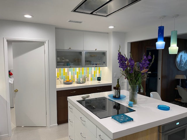 Modwalls Fresco Handmade Ceramic Tile | Modern & Midcentury tile for backsplashes, kitchens, bathrooms, showers & feature areas.