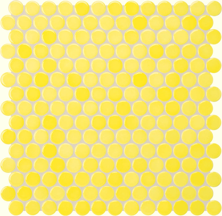 PopDotz Porcelain Tile | Lemon Drop Blend | 1" Gloss