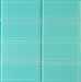 Modwalls Lush Glass Subway Tile | 3x6 Pool | Colorful Modern glass tile for bathrooms, showers, kitchen, backsplashes, pools & outdoors. 