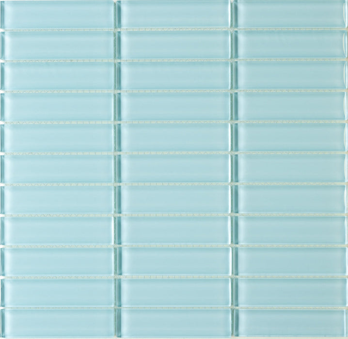Sample of Lush Glass Subway Tile | Vapor 1x4