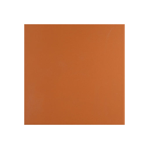 Modwalls ColorBlock 8 Porcelain Tile | Marmalade | Orange tile | Colorful Modern & Midcentury tile for bathrooms, kitchens, backsplashes, showers, floors, pools & outdoors.