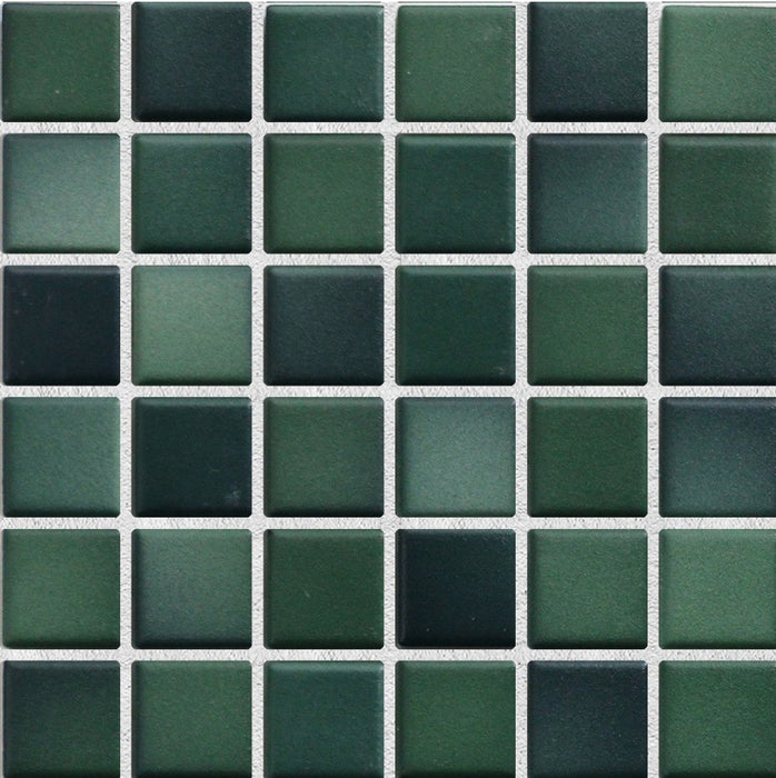 Sample of Mediterranean Mosaic Tile | Montenegro Blend Matte