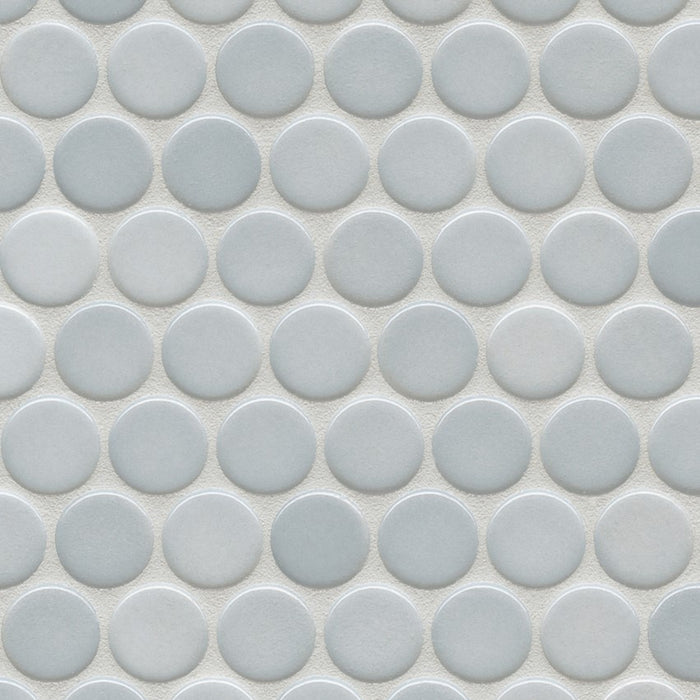 Sample of PopDotz Porcelain Tile | Poi Blend 1" Gloss