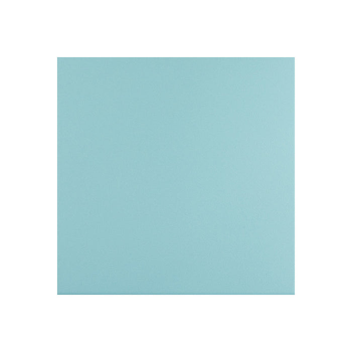 Modwalls ColorBlock 8 Porcelain Tile | Raindrop | Blue tile | Colorful Modern & Midcentury tile for bathrooms, kitchens, backsplashes, showers, floors, pools & outdoors.