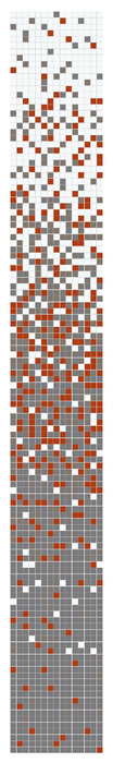 Modwalls Brio Glass Mosaic Gradient Tile | Custom Blend | Colorful Modern & Midcentury glass tile for kitchens, bathrooms, backsplashes, showers, pools & outdoors.