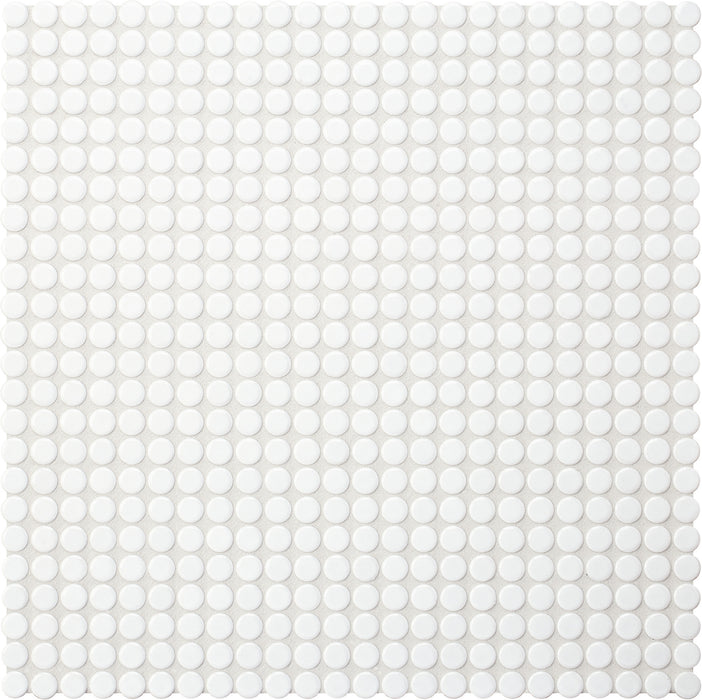 PopDotz Porcelain Tile | Sno-Drop Blend | 1/2" Gloss