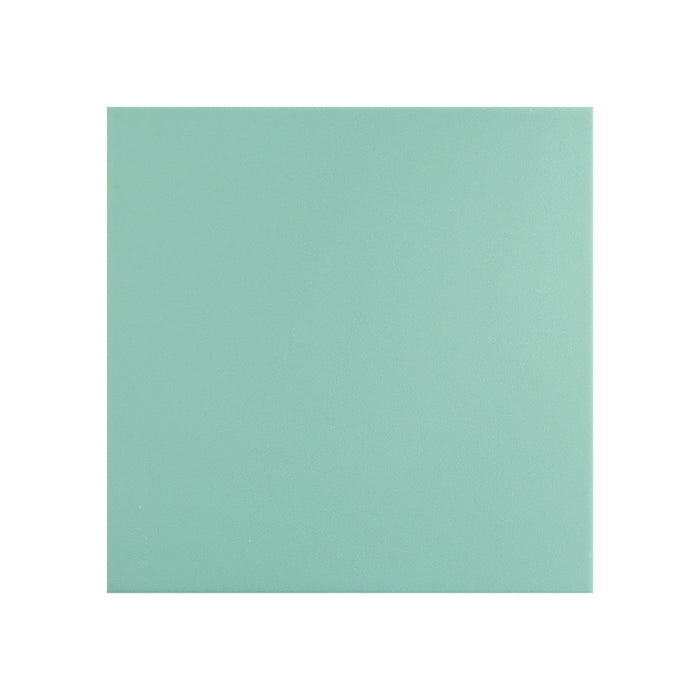 Modwalls ColorBlock 8 Porcelain Tile | Tidepool | Green | Colorful Modern & Midcentury tile for bathrooms, kitchens, backsplashes, showers, floors, pools & outdoors.