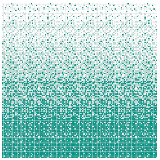 Modwalls Brio Glass Mosaic Gradient Tile | Tropical Gradient | Colorful Modern & Midcentury glass tile for kitchens, bathrooms, backsplashes, showers, pools & outdoors.