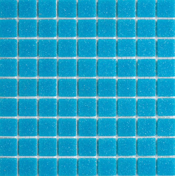 Sample of Brio Glass Mosaic Tile | Turquoise