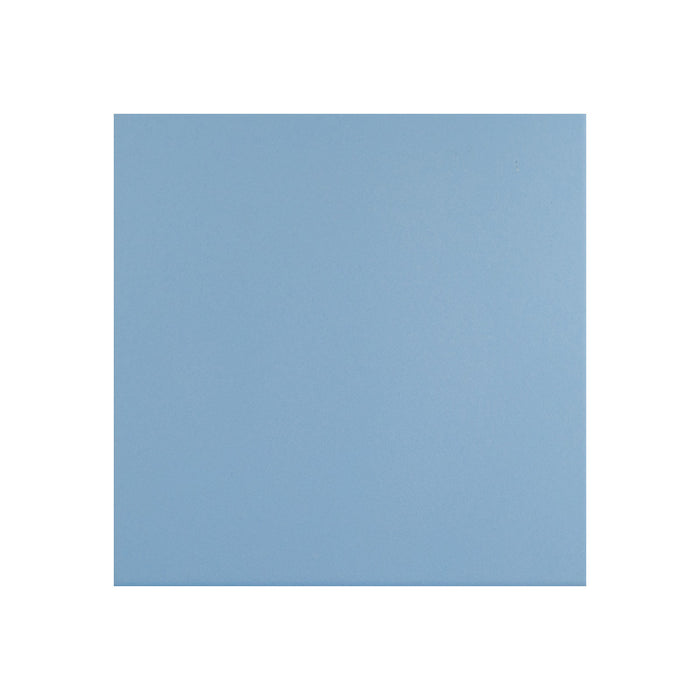 Modwalls ColorBlock 8 Porcelain Tile | Wellspring | Blue tile | Colorful Modern & Midcentury tile for bathrooms, kitchens, backsplashes, showers, floors, pools & outdoors.