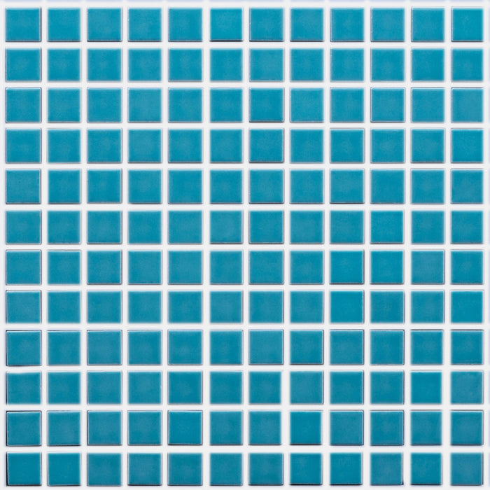 Vita Mosaic Porcelain Tile | Maui Blue | Gloss