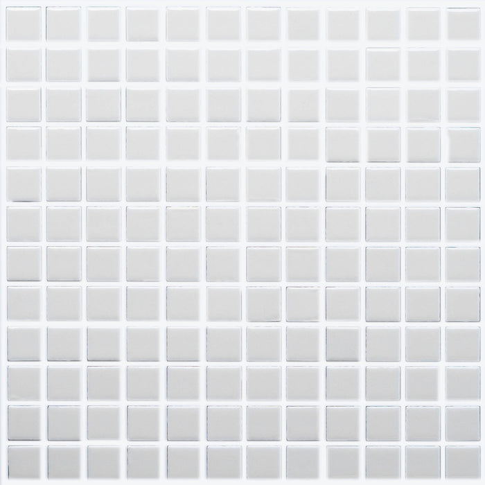 Vita Mosaic Porcelain Tile | Rice | Gloss