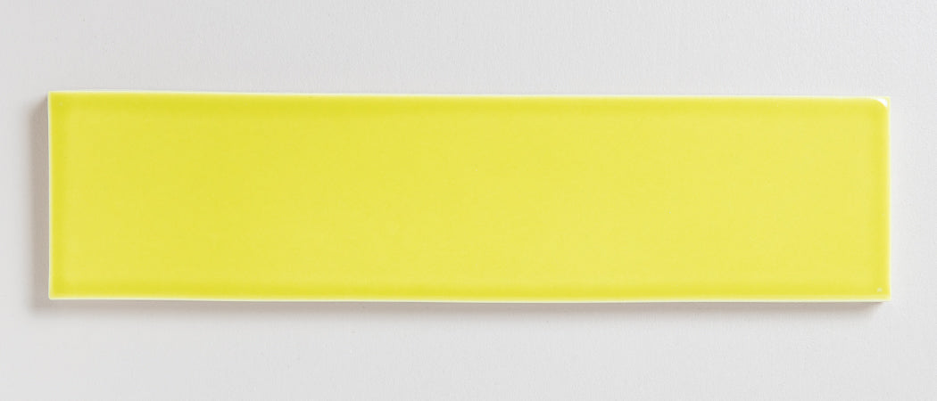 Modwalls Fresco Handmade Ceramic Tile | 2x8 chartreuse | Modern tile for backsplashes, kitchens, bathrooms, showers & feature areas.
