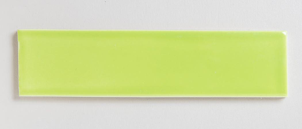 Modwalls Fresco Handmade Ceramic Tile | 2x8 green | Modern tile for backsplashes, kitchens, bathrooms, showers & feature areas.