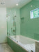 Modwalls Lush Glass Subway Tile | Surf 3x6 | Modern tile for backsplashes, kitchens, bathrooms, showers
