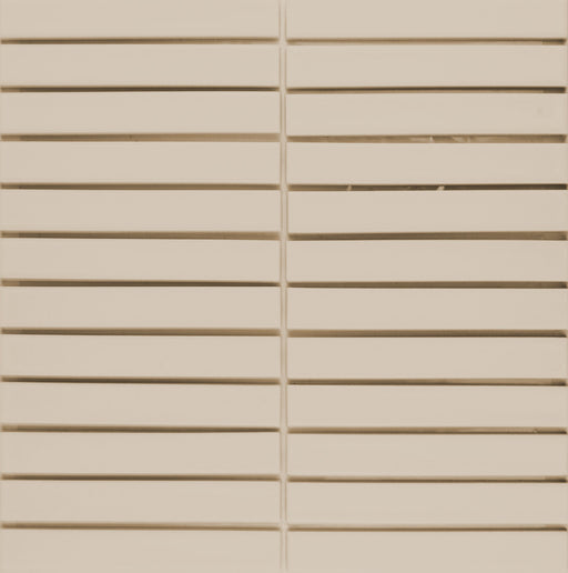 Modwalls Clayhaus Ceramic Mosaic | 1x6 Stacked | Tile | 103 Colors | Modern tile for backsplashes, kitchens, bathrooms and showers