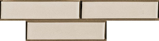 Sample of Clayhaus Mosaic 1x4 Offset Ceramic Tile