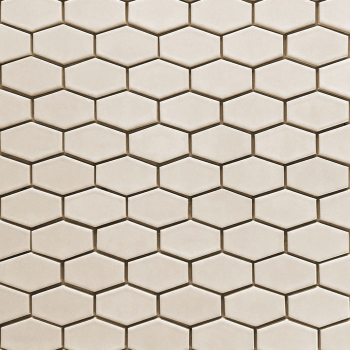 Modwalls Clayhaus Ceramic Mosaic Mini Stretch Hex Tile | 103 Colors | Modern tile for backsplashes, kitchens, bathrooms and showers