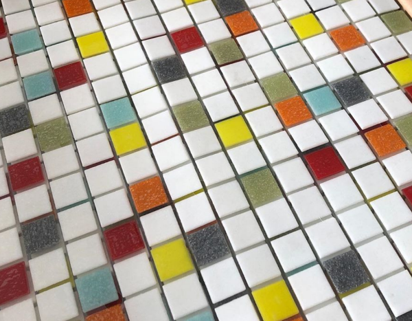 Brio Glass Mosaic Tile | Custom Blend