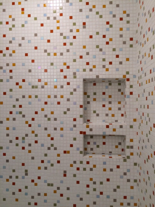 Brio Glass Mosaic Tile | Custom Blend