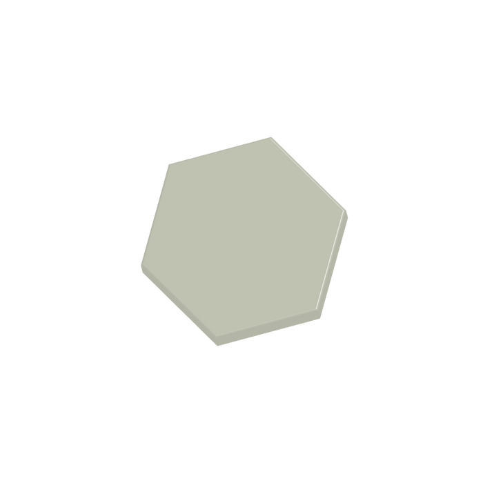 Sample of Basis Shape | Hexagon 5" Ceramic Tile