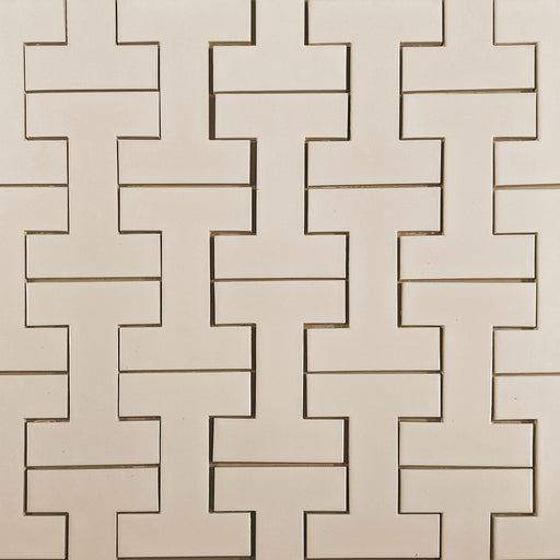 Modwalls Kiln Ceramic I-Beam Tile | 103 Colors | Modern tile for backsplashes, kitchens, bathrooms and showers
