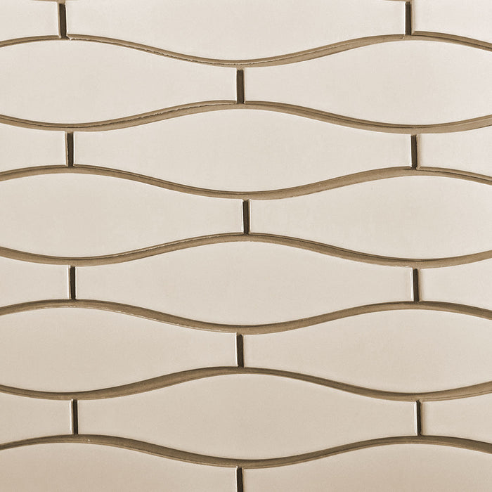 Modwalls Kiln Ceramic Minnow Tile | 103 Colors | Modern tile for backsplashes, kitchens, bathrooms and showers