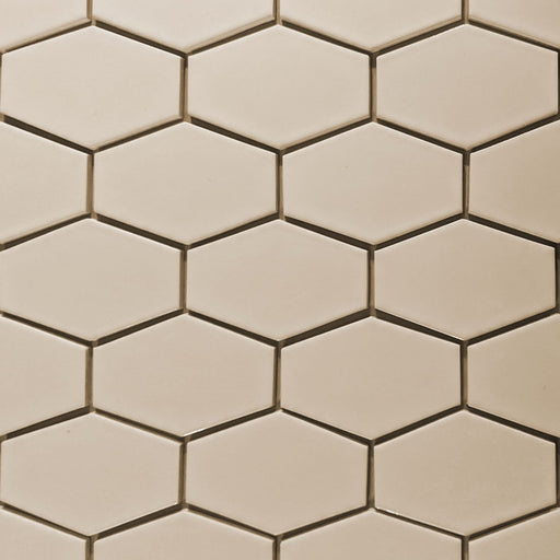 Modwalls Kiln Ceramic Stretch Hex Tile | 103 Colors | Modern tile for backsplashes, kitchens, bathrooms and showers