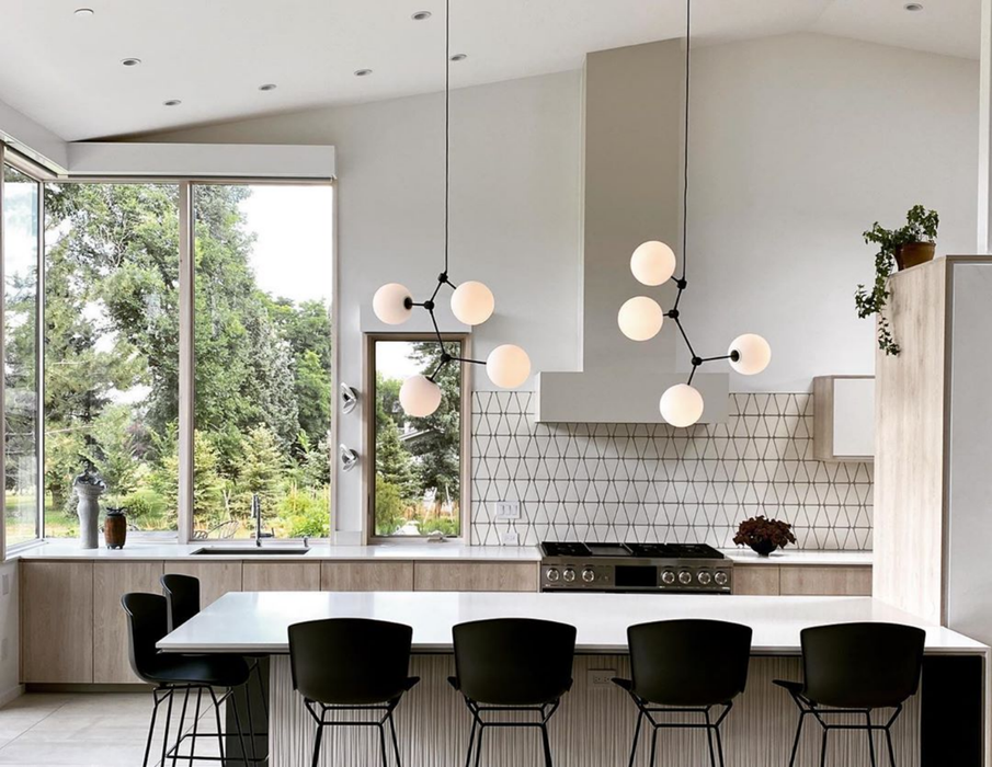 Modwalls Kiln Handmade Ceramic Tile | Wedge | Colorful Modern tile for backsplashes, kitchens, bathrooms, showers & feature areas.