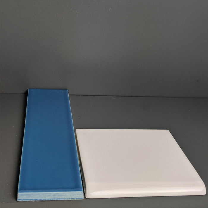 Kiln Ceramic Bullnose Tile | 125+ Colors