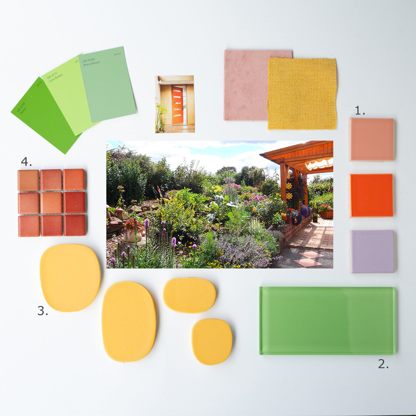 Modwalls Midcentury Modern Tile Collections