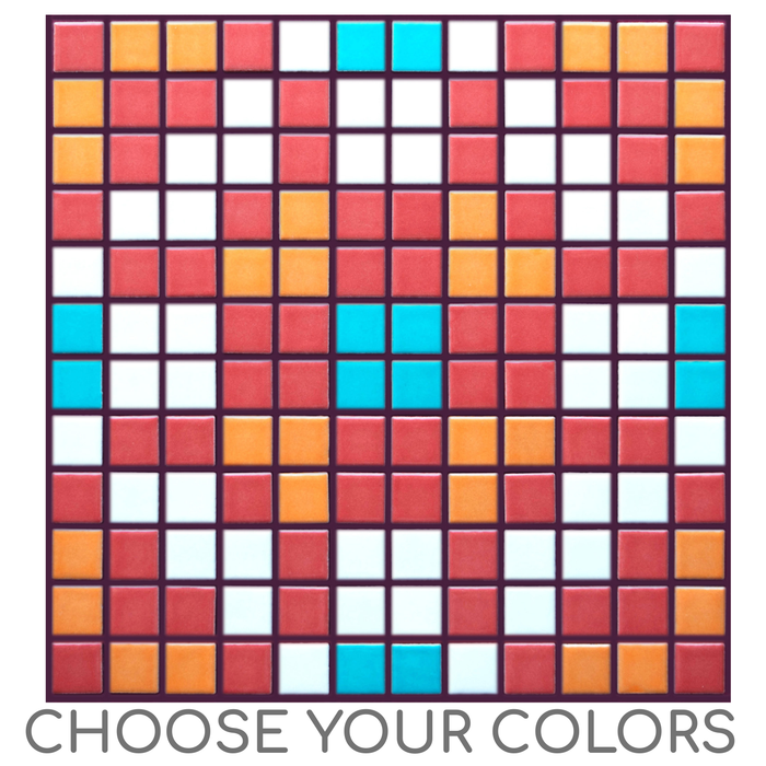 Vita Porcelain Mosaic Tile | Custom Pattern Echo