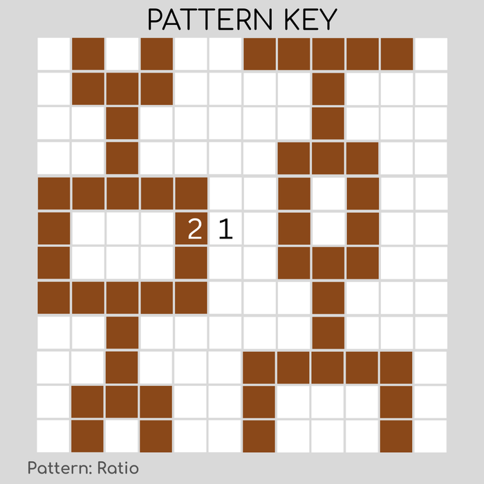 Vita Porcelain Mosaic Tile | Custom Pattern Ratio