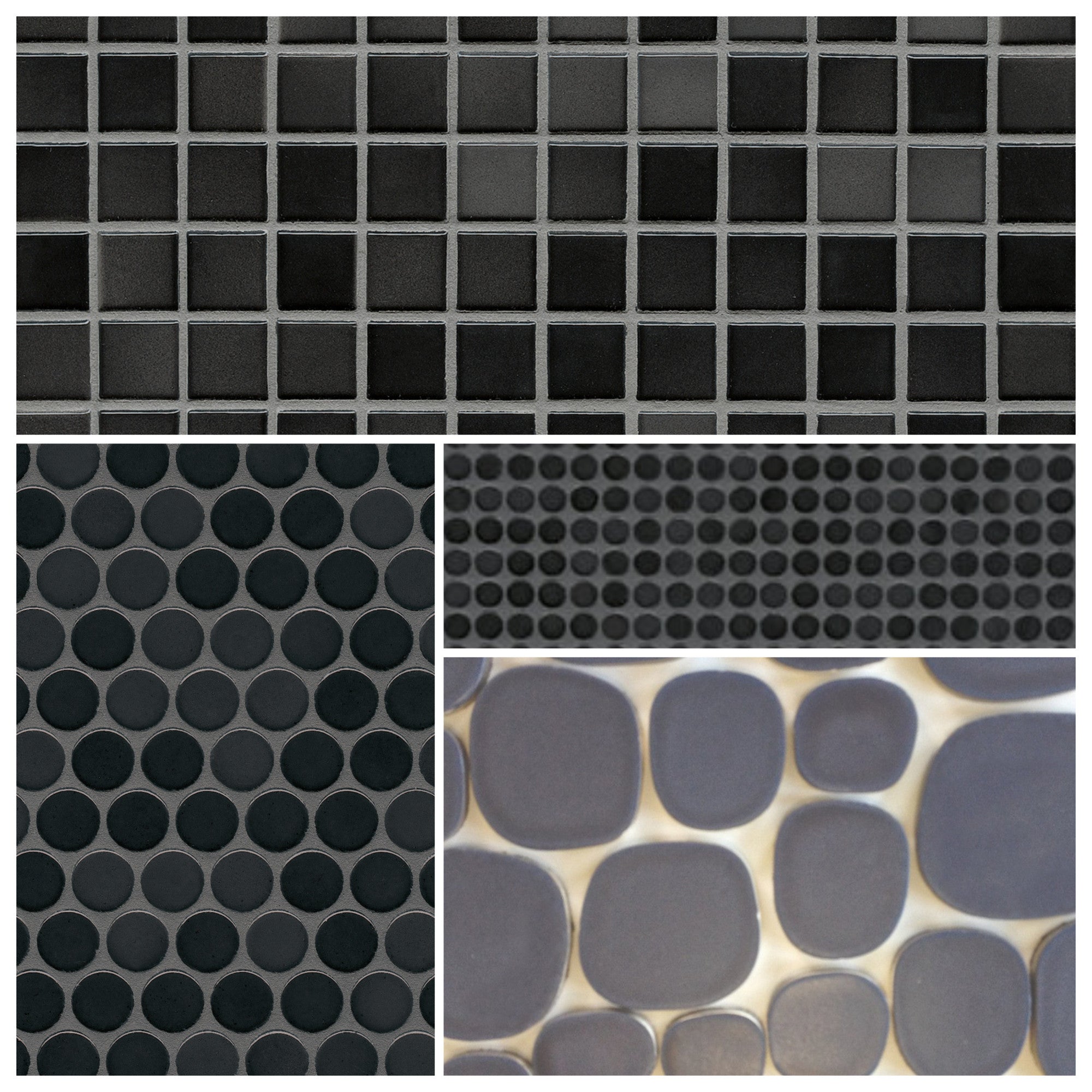 Mediterranean Mosaic Porcelain Tile | San Tropez Gloss | Blue