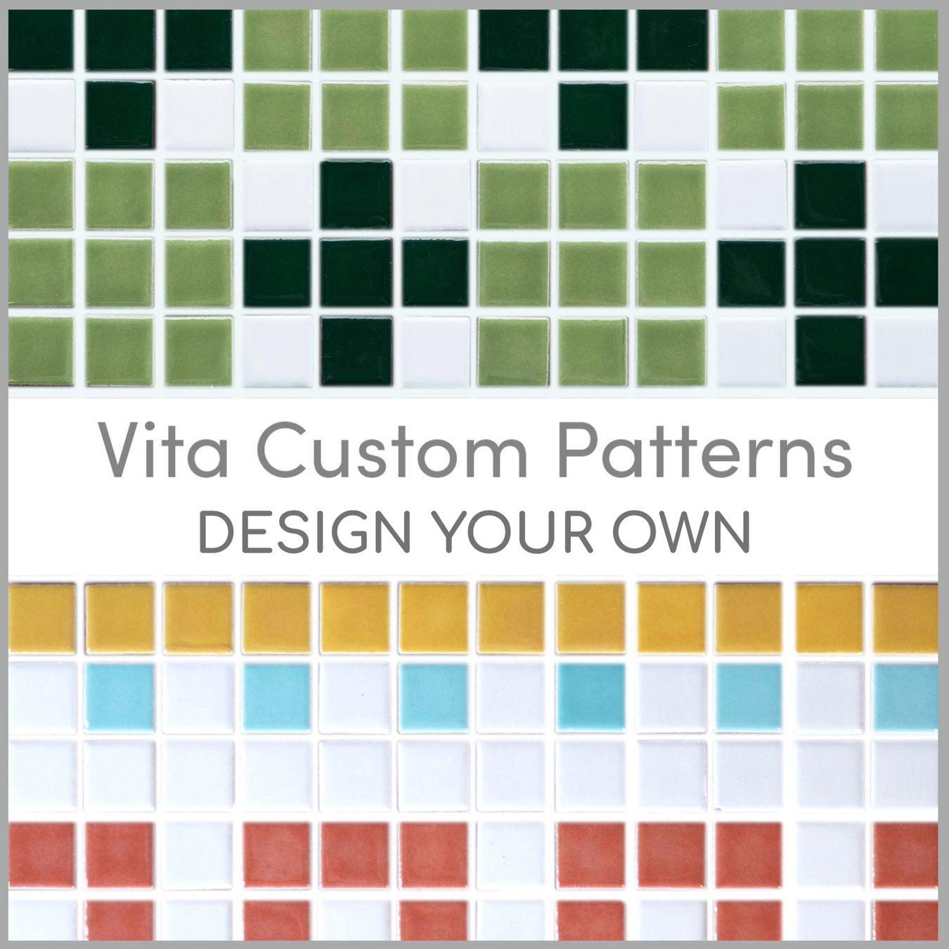 Vita Custom Porcelain Patterns