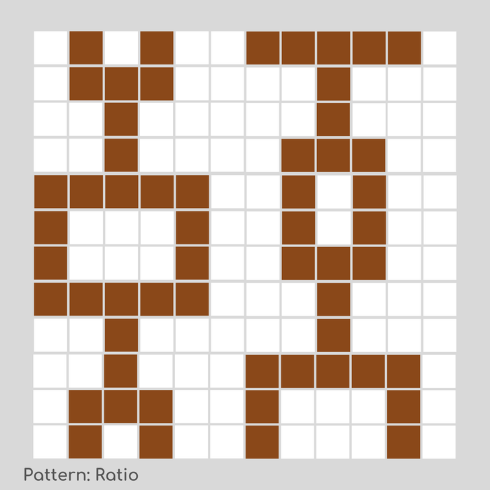 Vita Porcelain Mosaic Tile | Custom Pattern Ratio