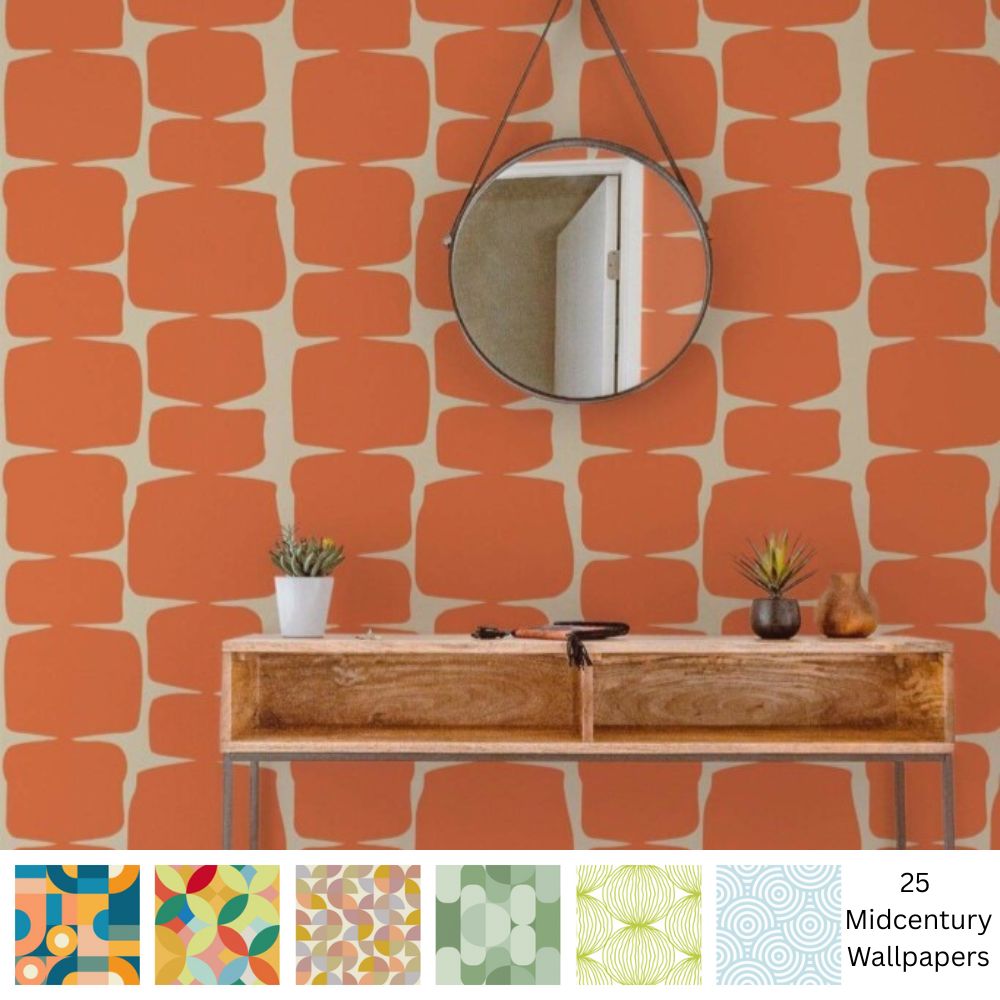 ModPaper Midcentury and Retro Wallpapers