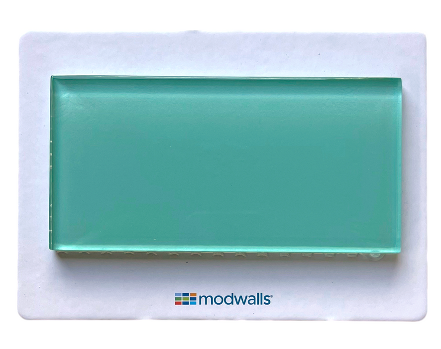 Lush Glass Subway Tile | Pool 3x6