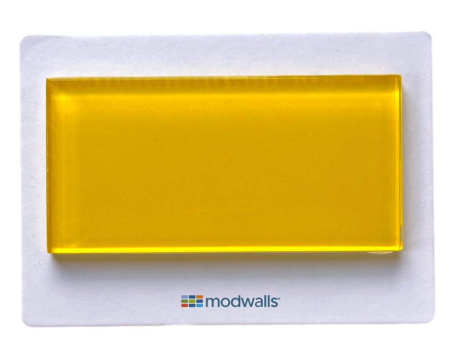 Lush Glass Subway Tile | Sunshine 3x6