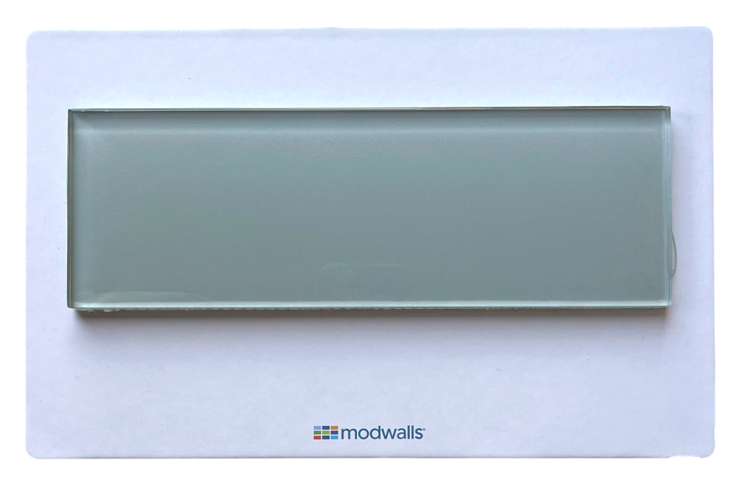 Lush Glass Subway Tile | Fog Bank 3x9
