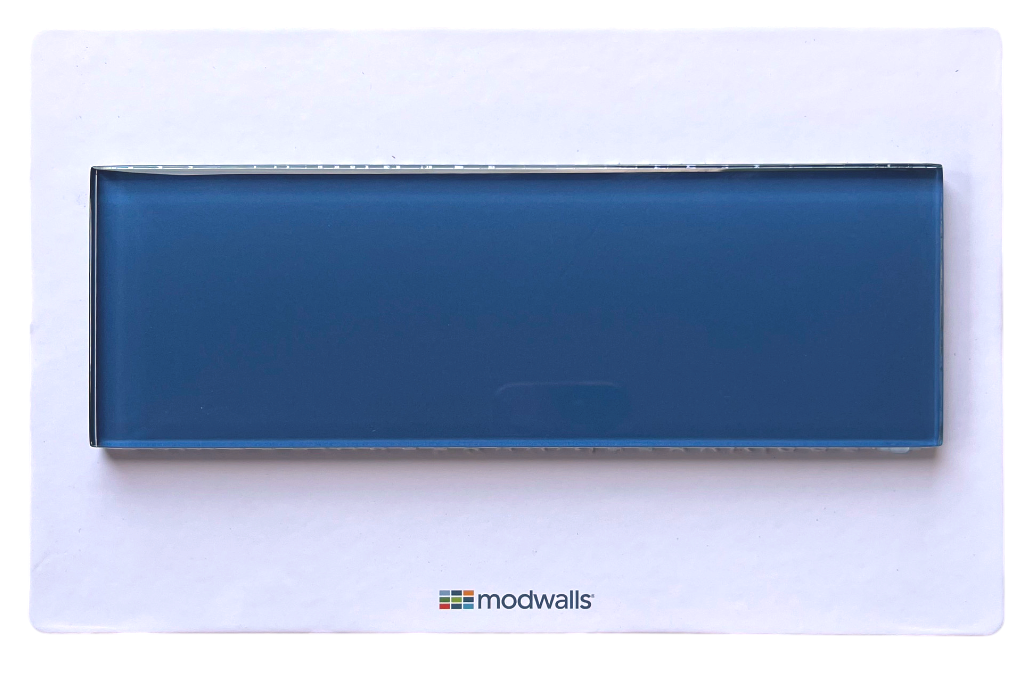 Lush Glass Subway Tile | Sapphire 3x9